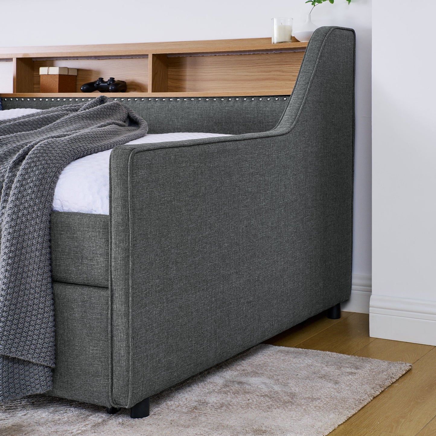 Haven Upholstered Storage Bed
