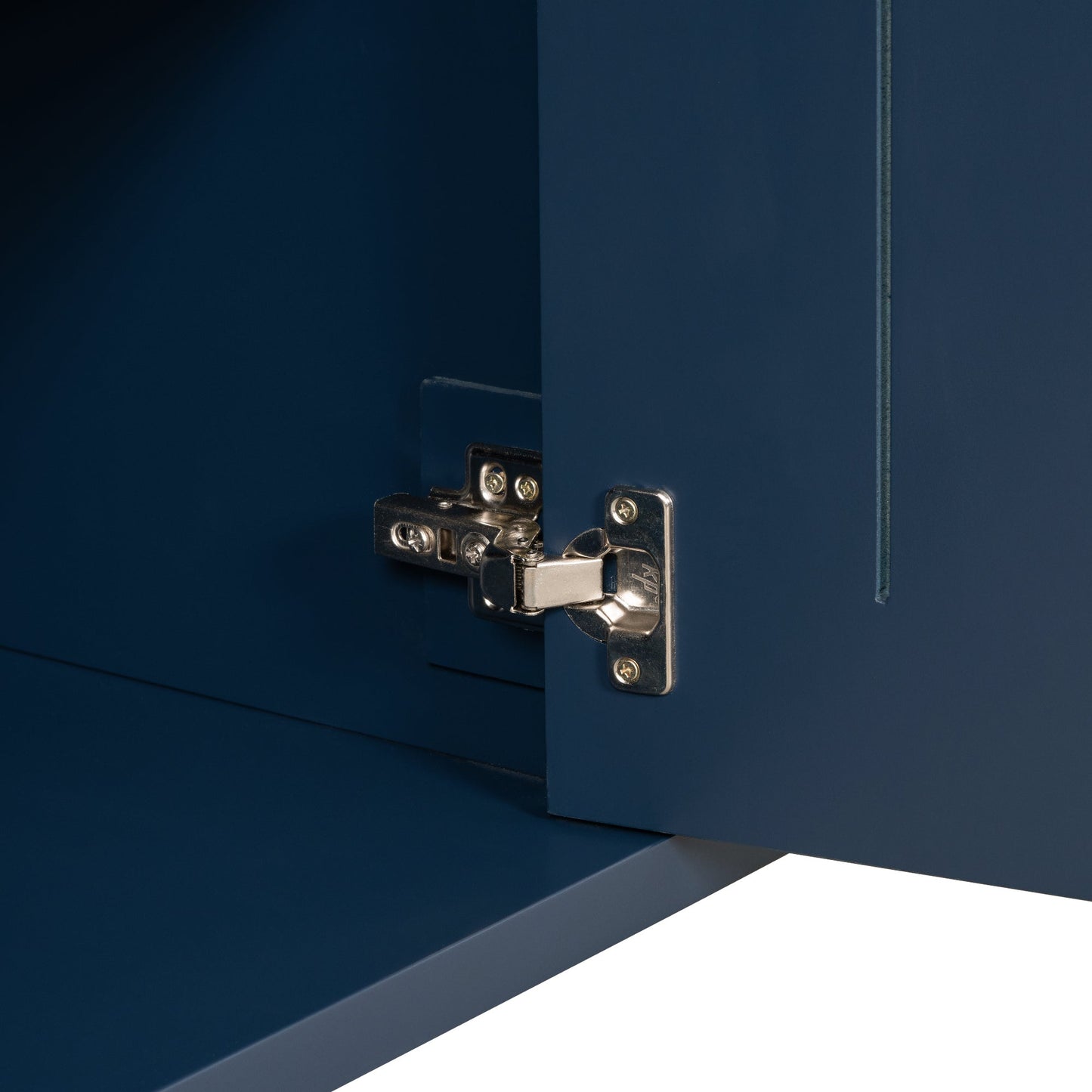 Marlow Navy Blue Storage Cabinet