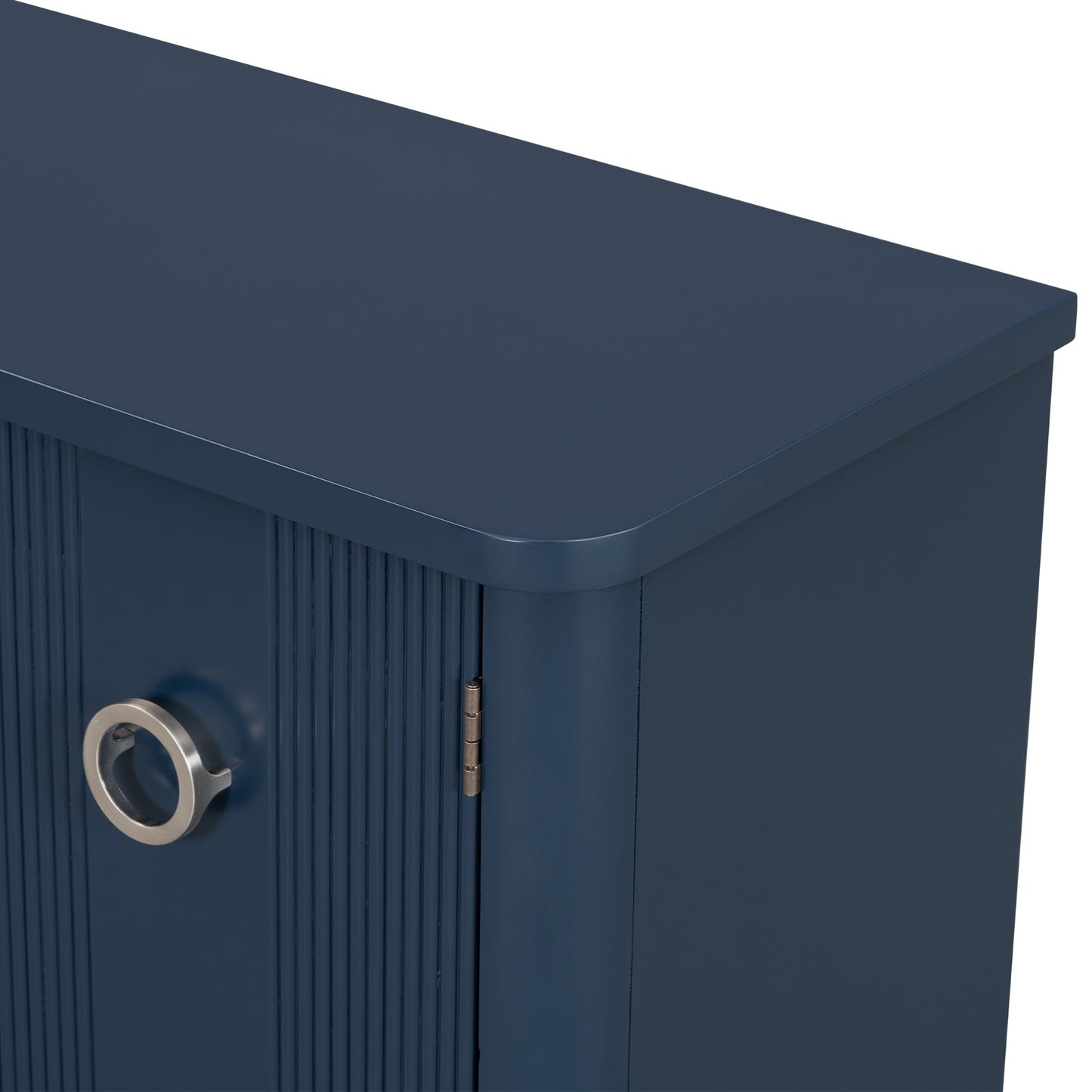 Marlow Navy Blue Storage Cabinet