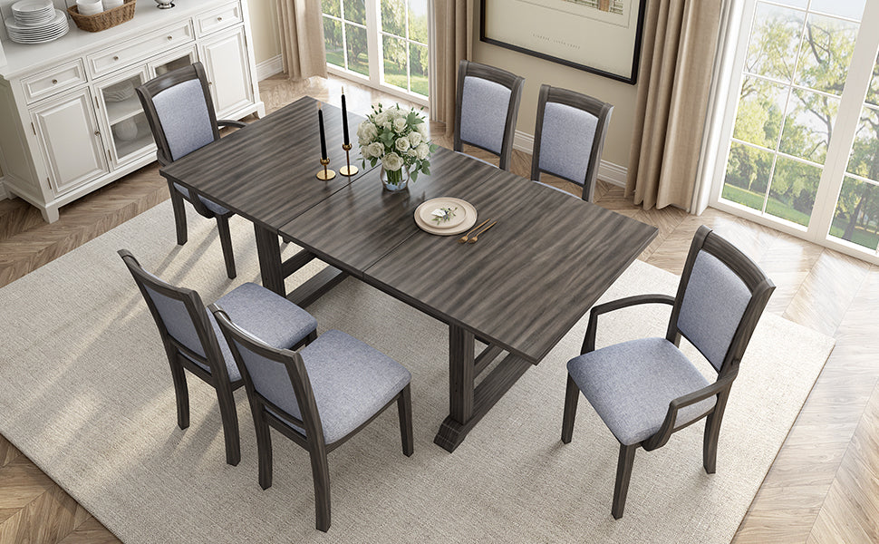 Rowan 7-Piece Extendable Dining Set