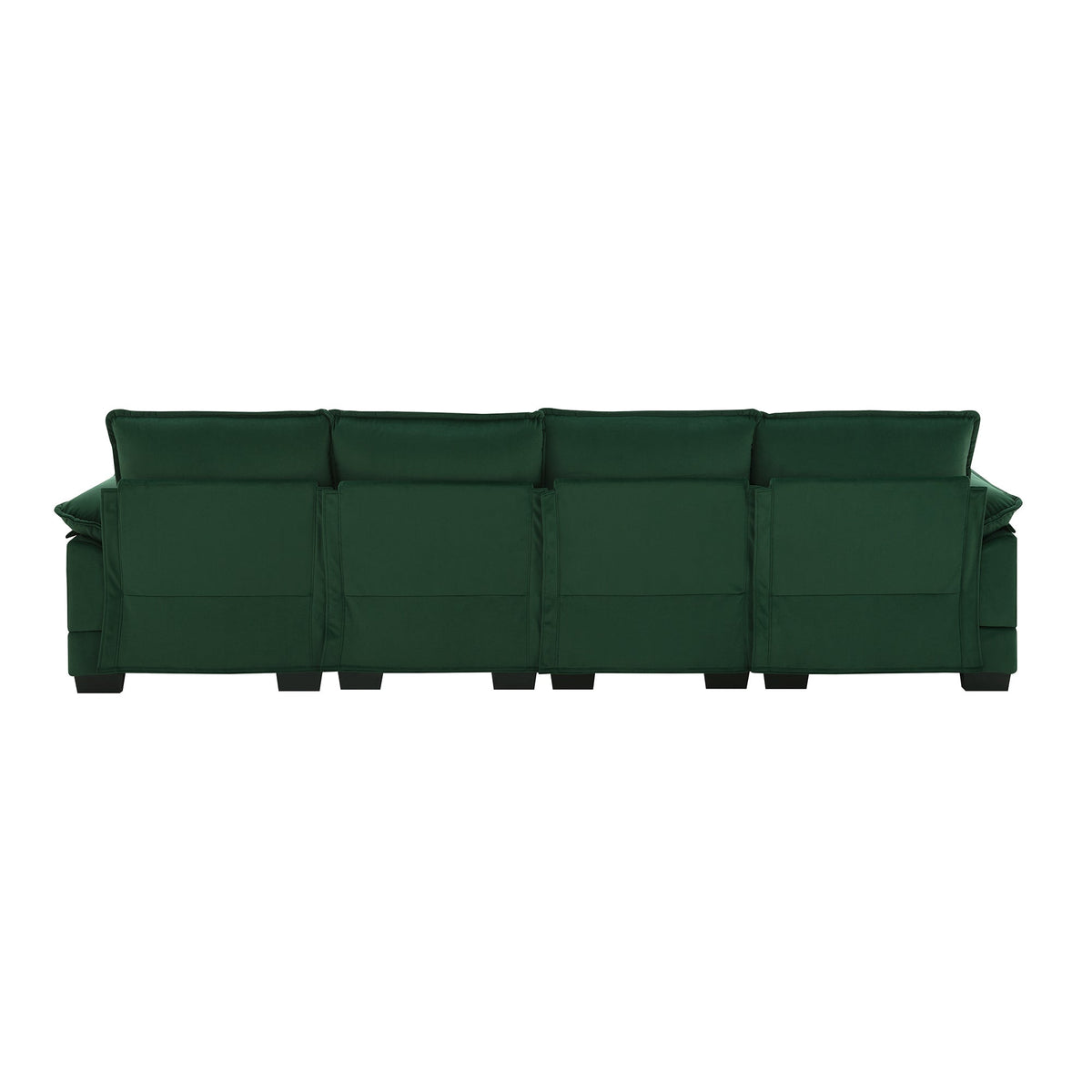 Arden Emerald Velvet Sectional