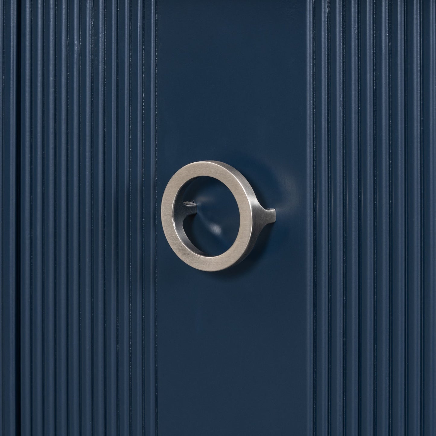 Marlow Navy Blue Storage Cabinet