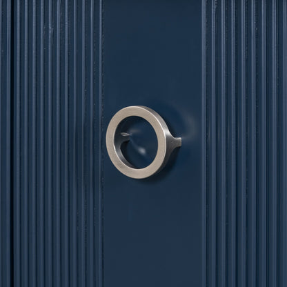Marlow Navy Blue Storage Cabinet
