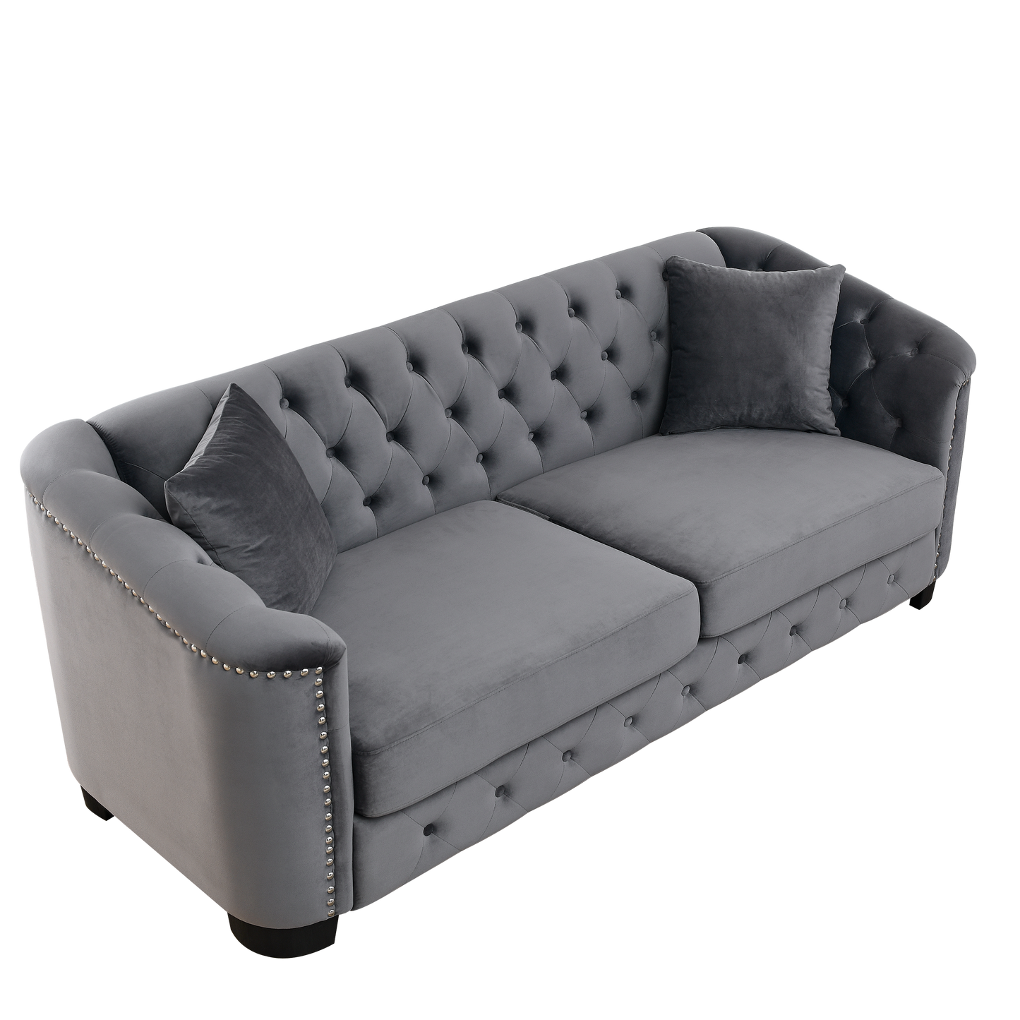 Monroe Velvet Sofa with Loveseat