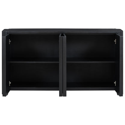 Calder Acacia Storage Cabinet