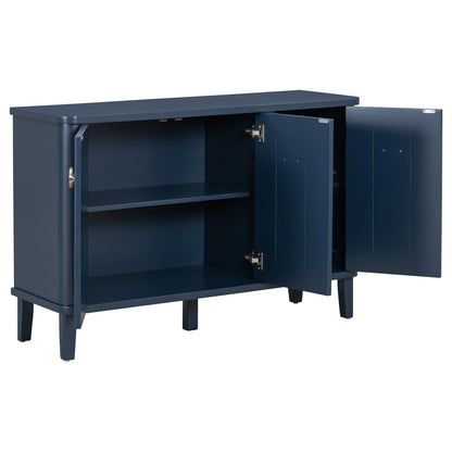 Marlow Navy Blue Storage Cabinet