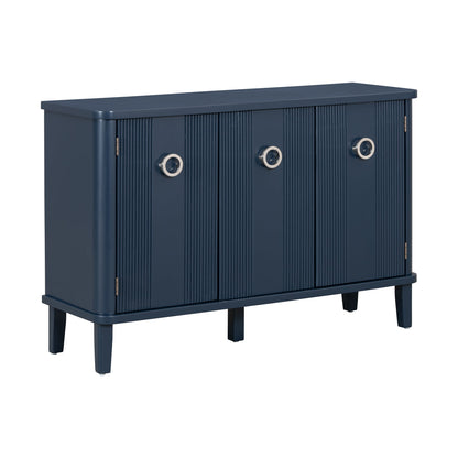 Marlow Navy Blue Storage Cabinet