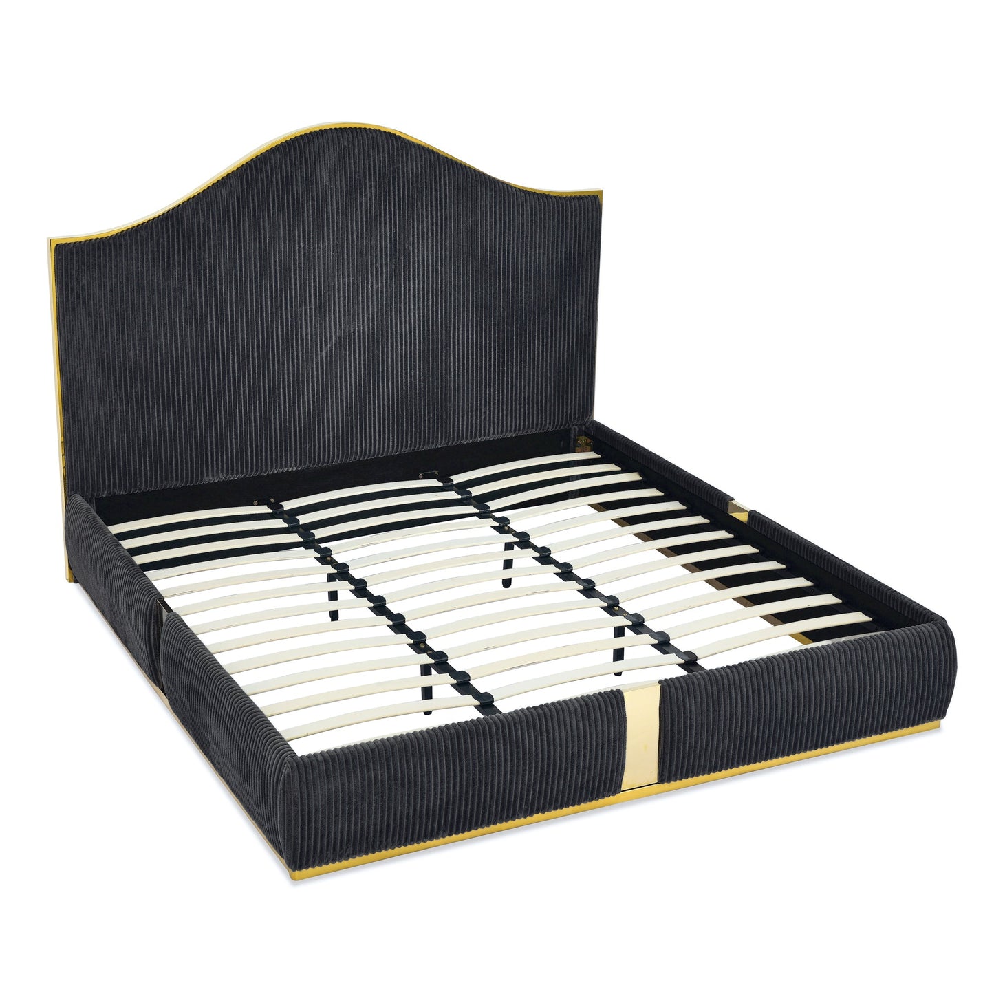 Soren Velvet Upholstered Bed