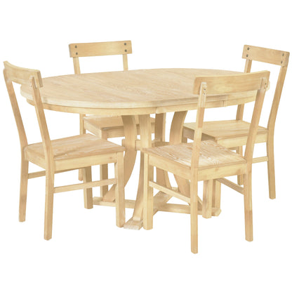Willow 5-Piece Extendable Dining Set