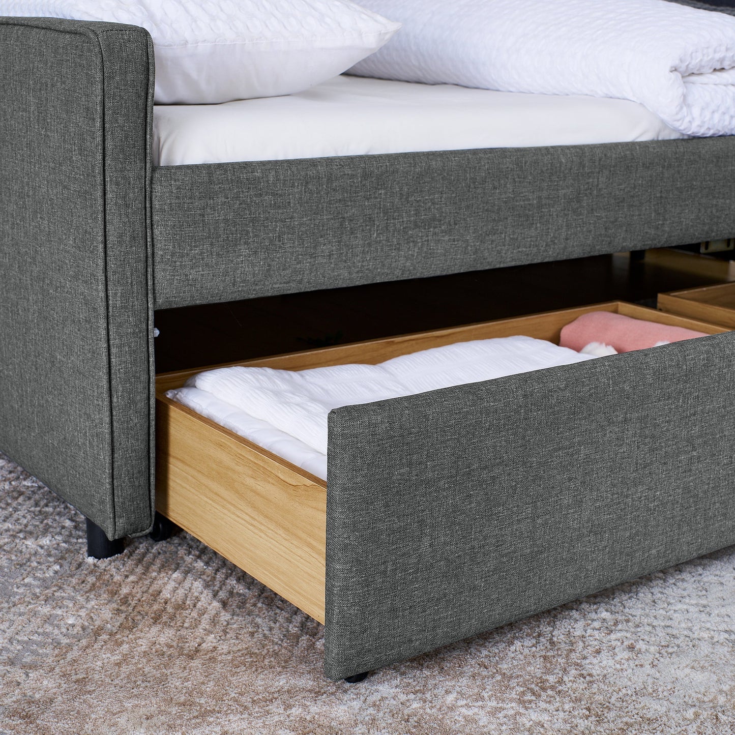 Haven Upholstered Storage Bed