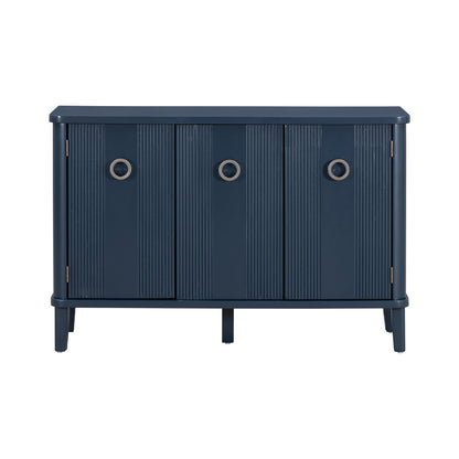 Marlow Navy Blue Storage Cabinet