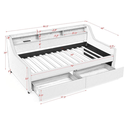 Haven Upholstered Storage Bed