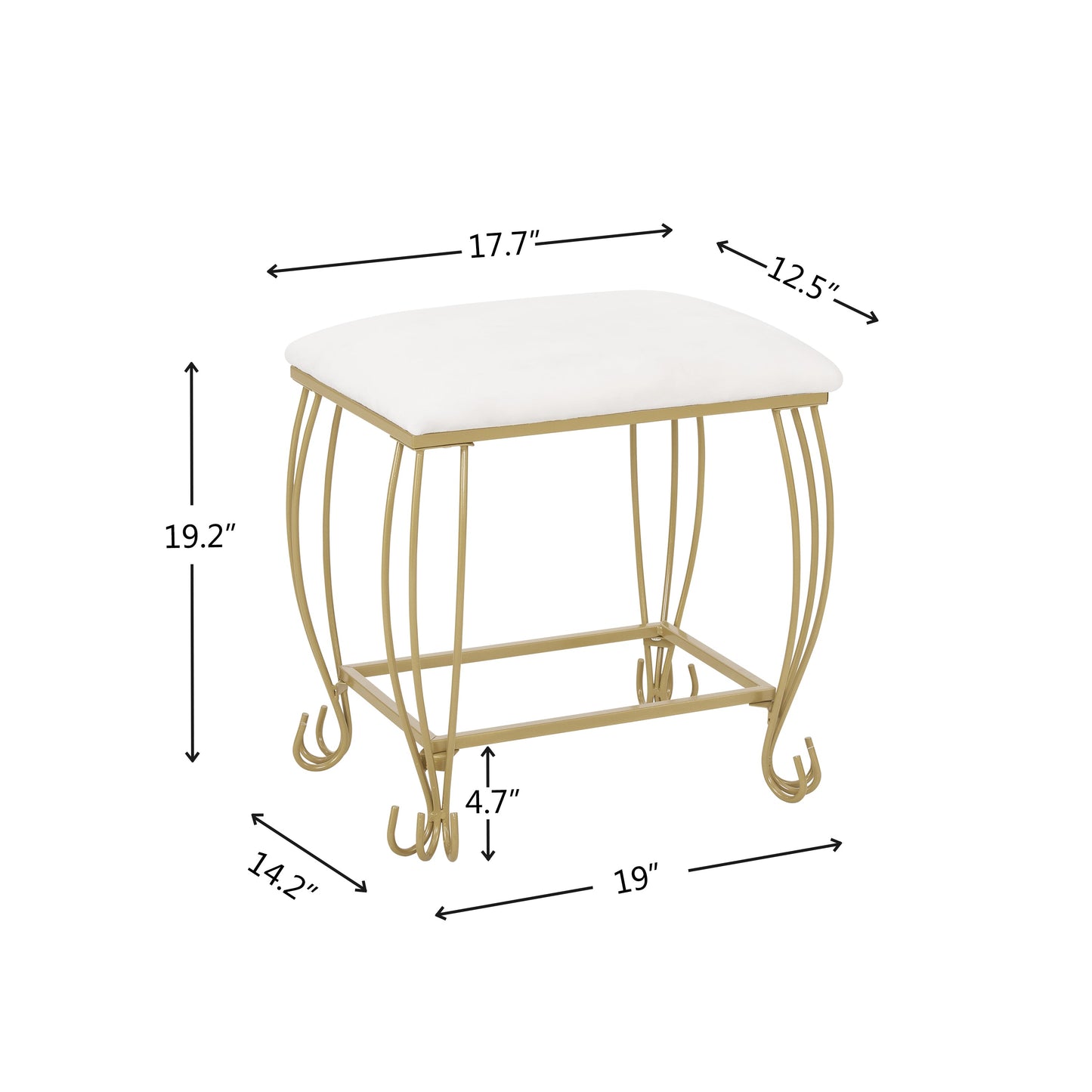 Elara Vanity Table and Mirror