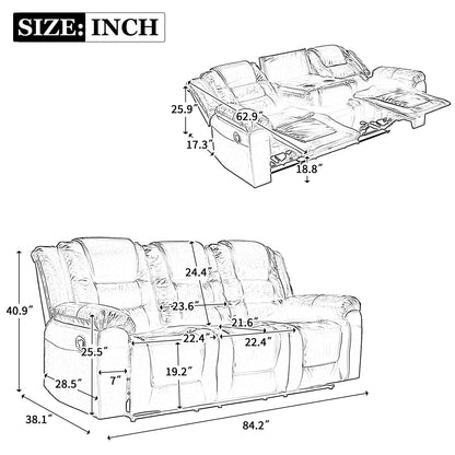 Weston 6-Seater Home Theatre Recliner