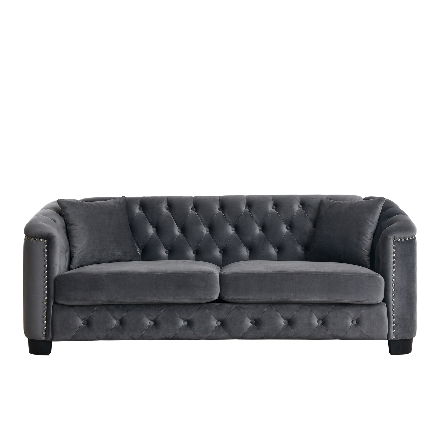 Monroe Velvet Sofa with Loveseat