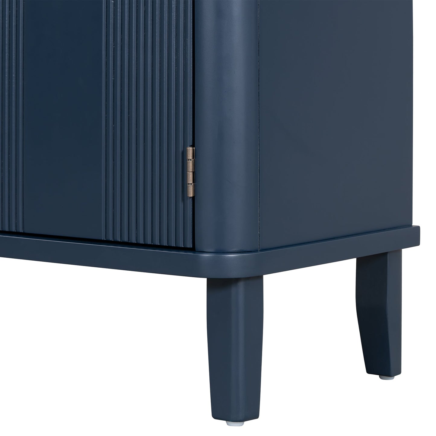 Marlow Navy Blue Storage Cabinet