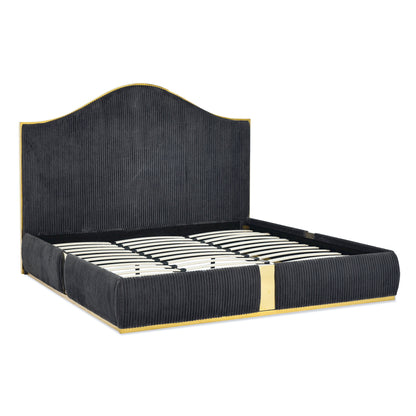 Soren Velvet Upholstered Bed
