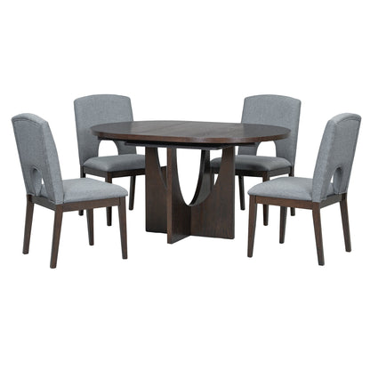 Rowan 5-Piece Extendable Dining Set