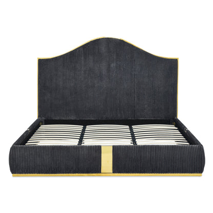 Soren Velvet Upholstered Bed