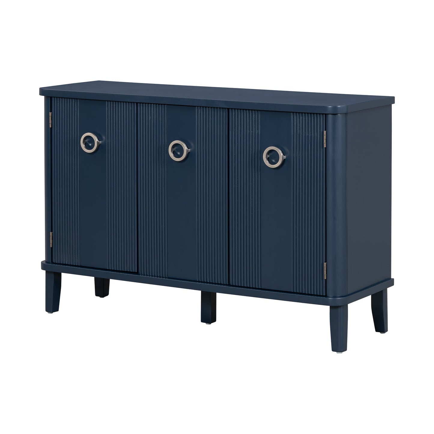 Marlow Navy Blue Storage Cabinet