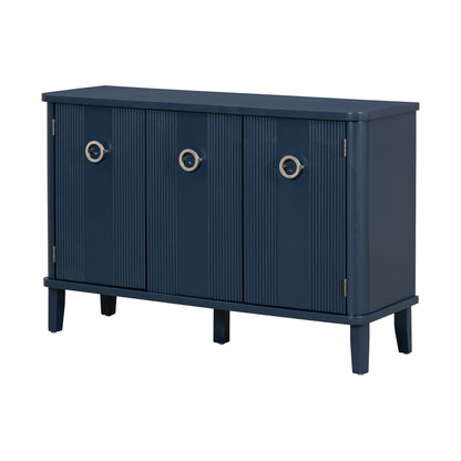 Marlow Navy Blue Storage Cabinet