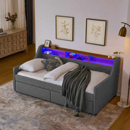 Haven Upholstered Storage Bed