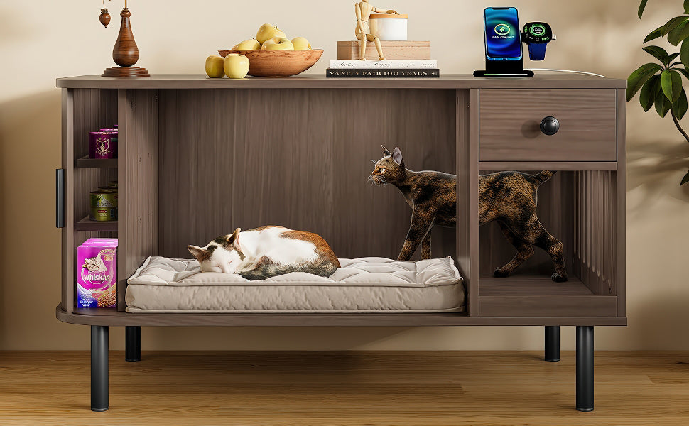 Milo Litter Box Cabinet