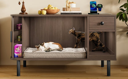 Milo Litter Box Cabinet