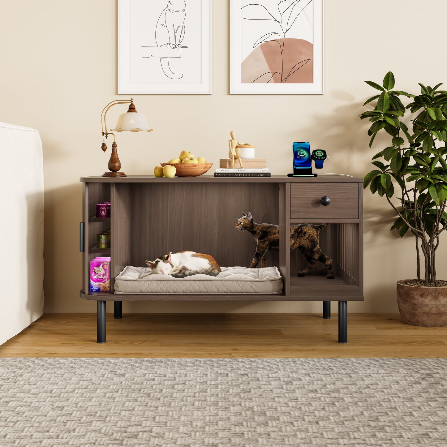 Milo Litter Box Cabinet