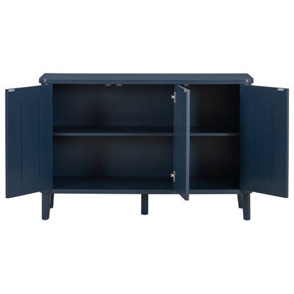 Marlow Navy Blue Storage Cabinet